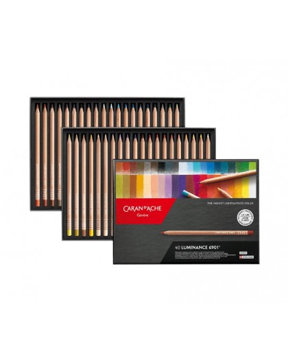 Luminance kleurpotloden set 40