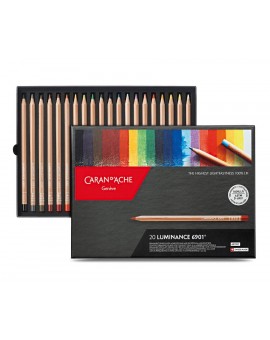 Caran d'Ache Luminance set 20 kleurpotloden