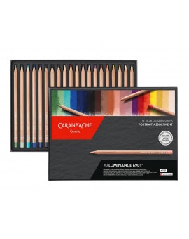 Luminance kleurpotloden set 20 portretkleuren