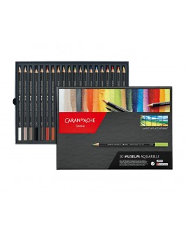Museum Aquarelle kleurpotloden set 20 landschap selectie