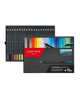Museum Aquarelle kleurpotloden set 20 marine selectie