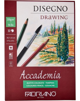 Fabriano Accademia 200gr - blok 30 vel tekenpapier