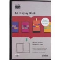 Seawhite Display Book A3 met 10 transparante hoezen