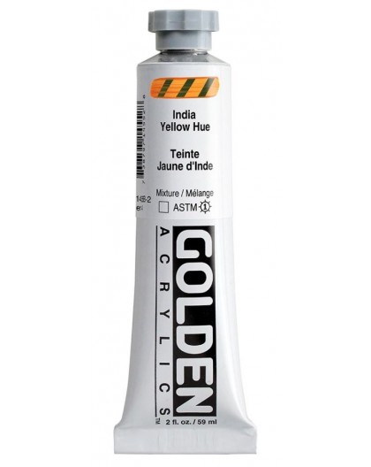 Golden Heavy Body Acrylic - Indian Yellow Hue #1455 - tube 59 ml