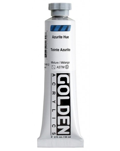 Golden Heavy Body Acrylic - Azurite Hue #1464 - tube 59 ml