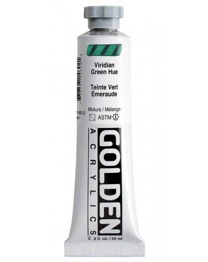 Golden Heavy Body Acrylic - Viridian Green Hue #1469 - tube 59 ml