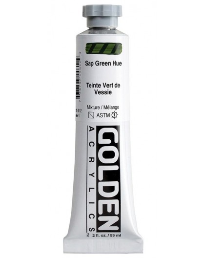 Golden Heavy Body Acrylic - Sap Green Hue #1461 - tube 59 ml