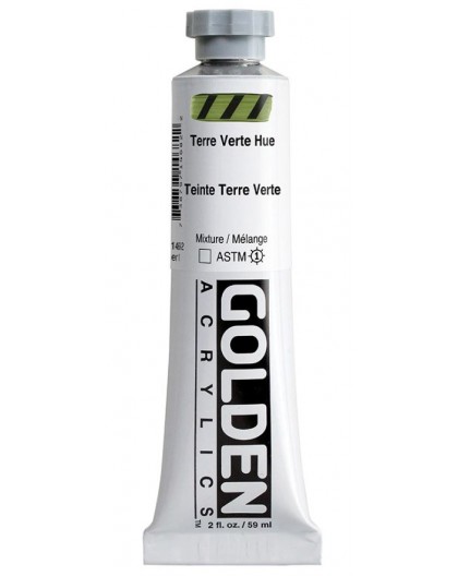 Golden Heavy Body Acrylic - Terre Verte Hue #1468 - tube 59 ml