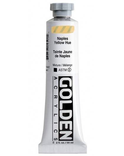 Golden Heavy Body Acrylic - Naples Yellow Hue #1459 - tube 59 ml