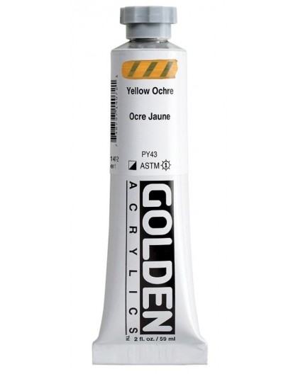 Golden Heavy Body Acrylic - Yellow Ochre #1407