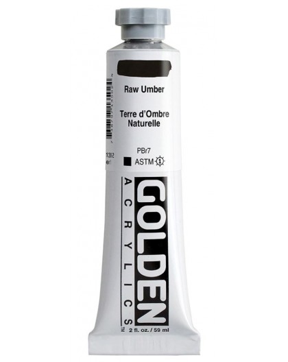 Golden Heavy Body Acrylic - Raw Umber #1350 - tube 59 ml