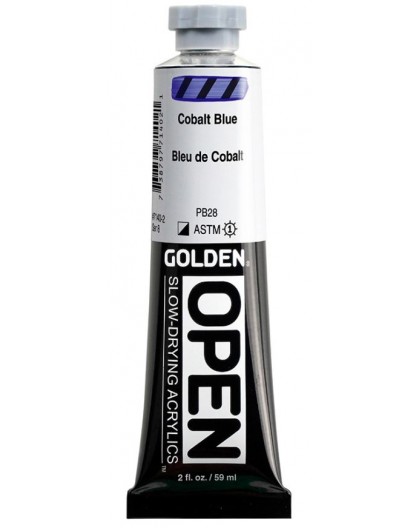 Golden Open Slow-Drying Acrylic - Cobalt Blue #7140 - tube 59 ml