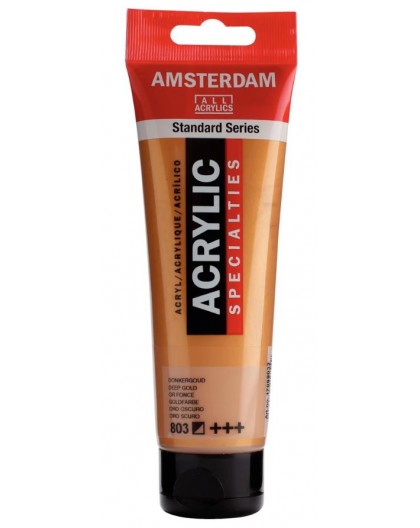 Donkergoud - Amsterdam Acrylverf Standard Series - tube 120 ml