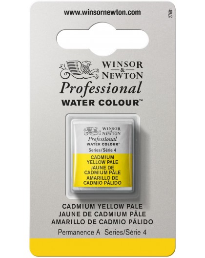 W&N Professional Water Colour - Cadmium Yellow Pale 1/2 napje