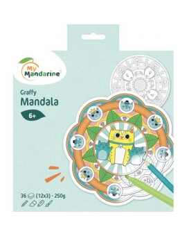 Graffy Pop - Mandala Dieren