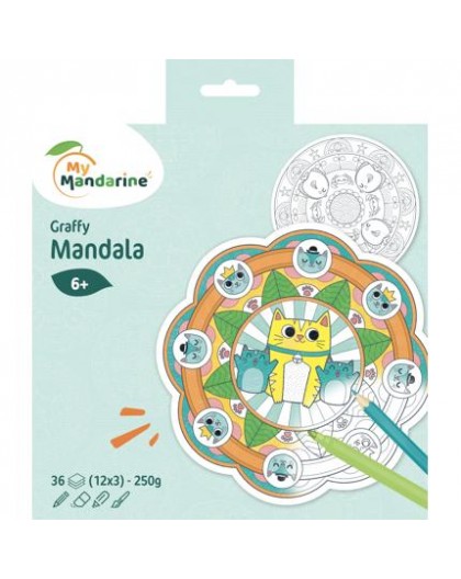 Graffy Pop - Mandala Dieren