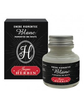 J. Herbin gepigmenteerde inkt 30ml - wit