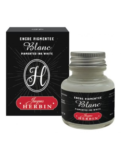 J. Herbin gepigmenteerde inkt 30ml - wit
