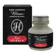 J. Herbin gepigmenteerde inkt 30ml - wit