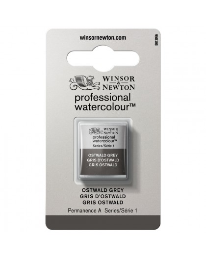 W&N Professional Water Colour - Ostwald Grey 1/2 napje