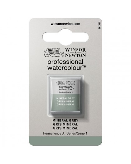 W&N Professional Water Colour - Mineral Grey 1/2 napje