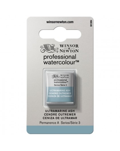 W&N Professional Water Colour - Ultramarine Ash 1/2 napje
