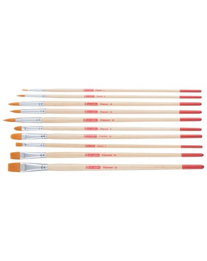 Art Creation set 10 penselen synthetisch