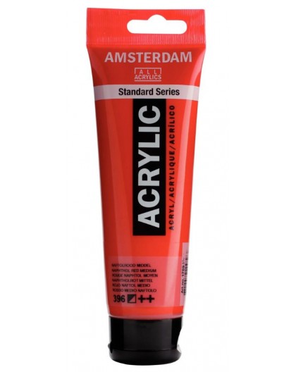 Naftolrood Middel - Amsterdam Acrylverf Standard Series - tube 120 ml