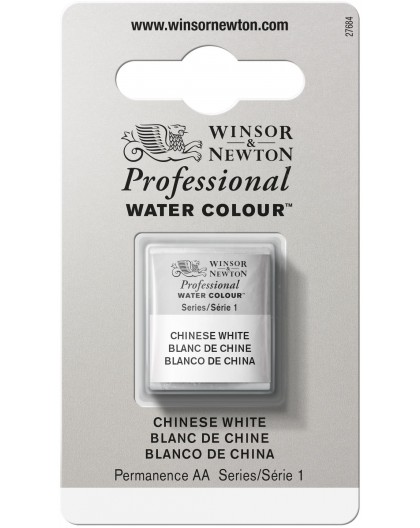 W&N Professional Water Colour - Chinese White 1/2 napje