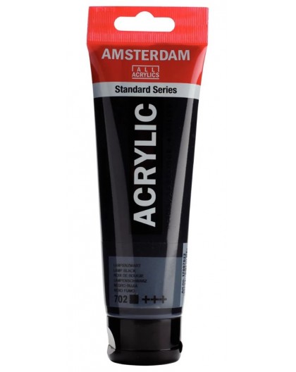 Lampenzwart - Amsterdam Acrylverf Standard Series - tube 120 ml