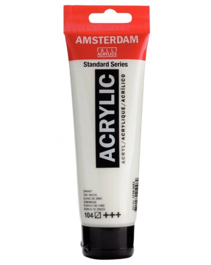 Zinkwit - Amsterdam Acrylverf Standard Series - tube 120 ml