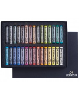 Rembrandt Soft Pastel set 30 hele pastels - algemene selectie