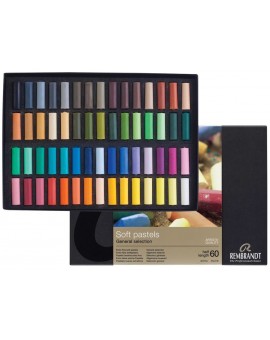 Rembrandt Soft Pastel set 60 halve pastels - algemene selectie