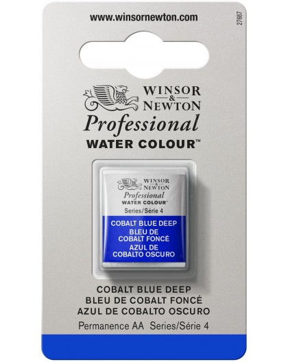 W&N Professional Water Colour - Cobalt Blue Deep 1/2 napje