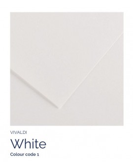 White - Canson Iris Vivaldi vel 50x65cm
