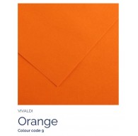 Orange 09 - Canson Iris Vivaldi vel 50x65cm