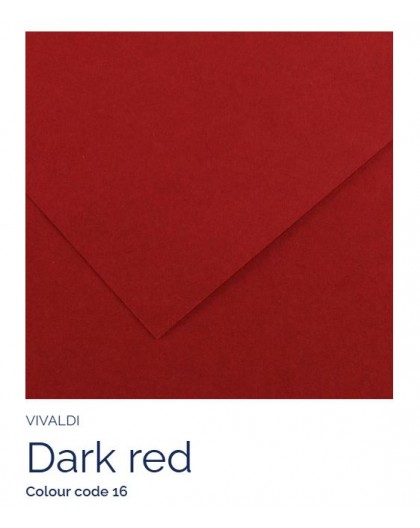 Dark red 16 - Canson Iris Vivaldi