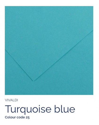 Turquoise blue 25 - Canson Iris Vivaldi