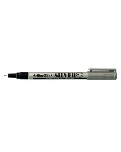 Artline Permanentmarker zilver Extra Fijn 0.8mm