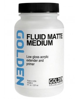 Golden Fluid Matte Medium 237ml