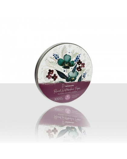 Hahnemühle rond aquarelpapier 100% katoen 300gr/m²