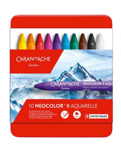 Caran d'Ache Neocolor II Aquarelle set 10