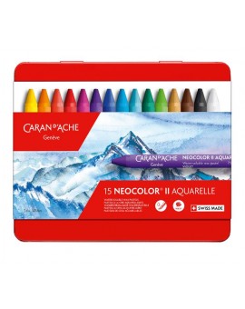 Caran d'Ache Neocolor II Aquarelle set 15