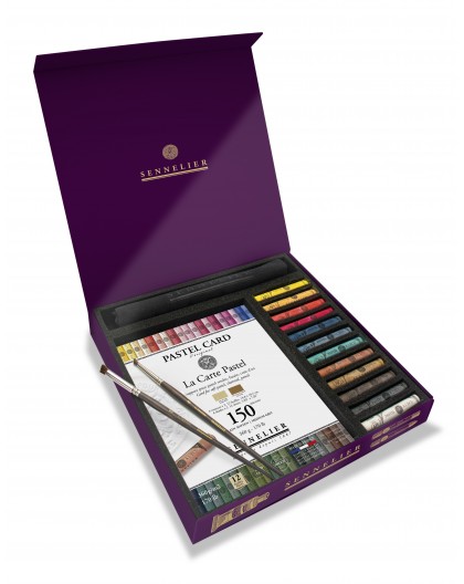 Geschenkset met 12 Sennelier softpastels