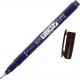 Tombow Fudenosuke brushpen hard tip - brown