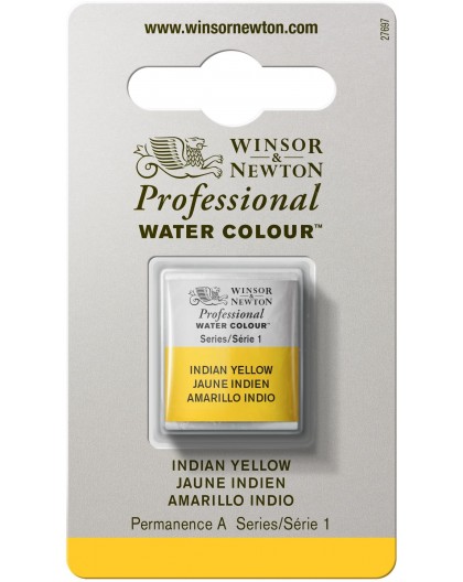 W&N Professional Water Colour - Indian Yellow 1/2 napje