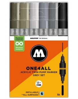 One4All Acrylic Twin Marker - Basic set 1