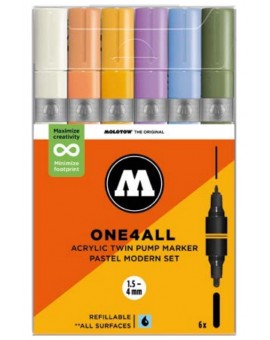 Pastel Modern Set - One4All Acrylic Twin Marker