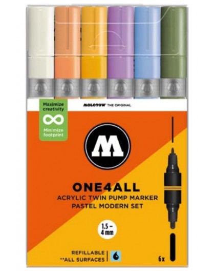 Pastel Modern Set - One4All Acrylic Twin Marker
