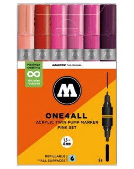 Pink Set - One4All Acrylic Twin Marker
